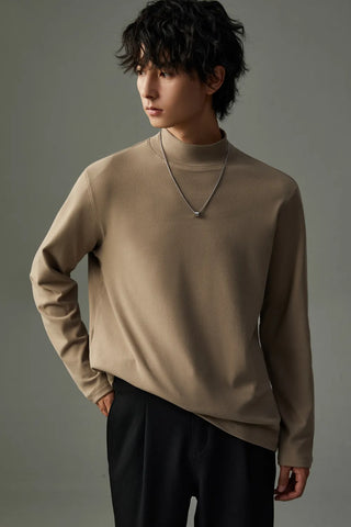 half turtleneck shirt