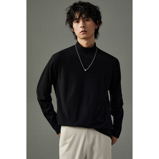half turtleneck shirt