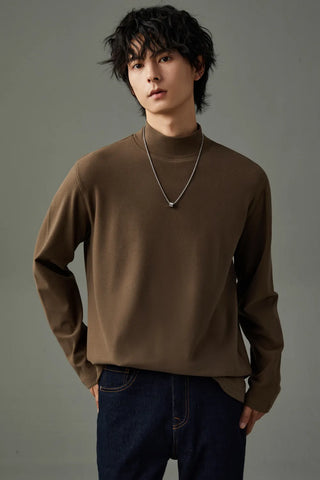 half turtleneck shirt