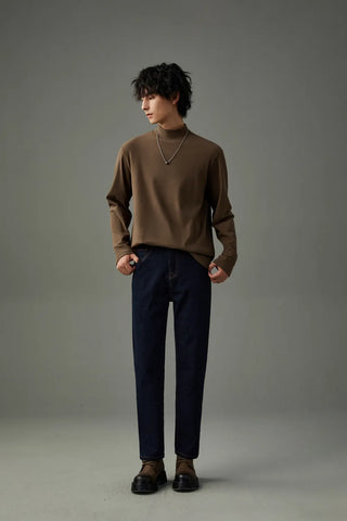 half turtleneck shirt