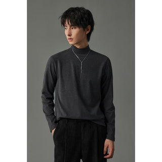 half turtleneck shirt