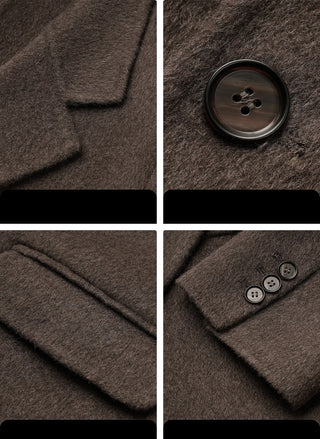 double-sided wool coat