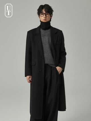 double-sided wool coat