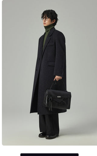 double-sided wool coat
