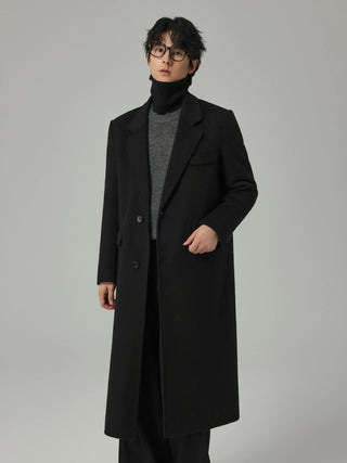 double-sided wool coat