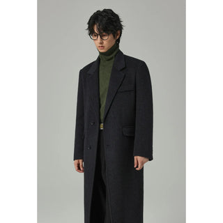 double-sided wool coat