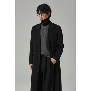 double-sided wool coat