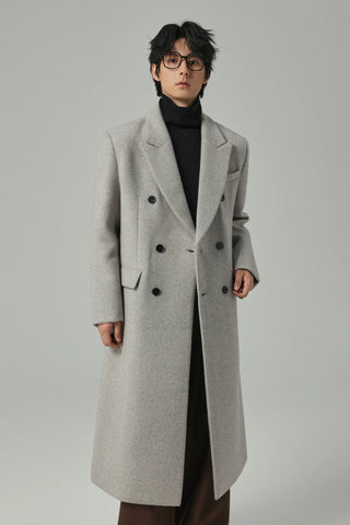 reversible wool coat