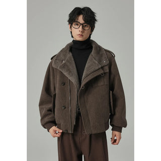 fleece-lined jacket