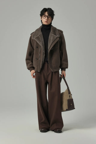 fleece-lined jacket