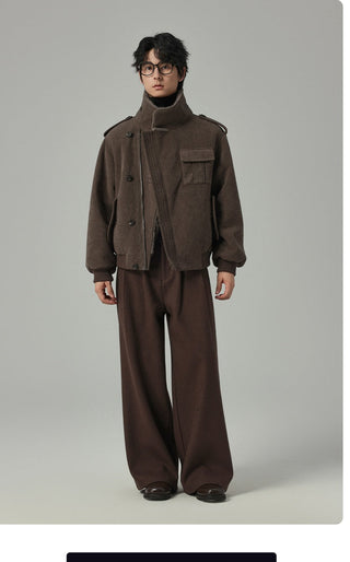 fleece-lined jacket