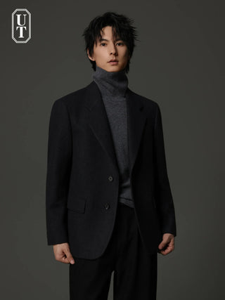 baggy suit jacket
