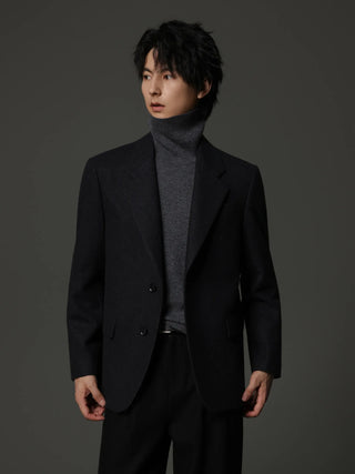 baggy suit jacket