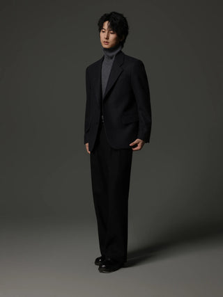 baggy suit jacket