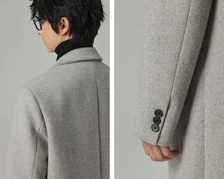 double-breasted trench coat