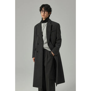 double-breasted trench coat