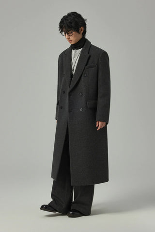 double-breasted trench coat