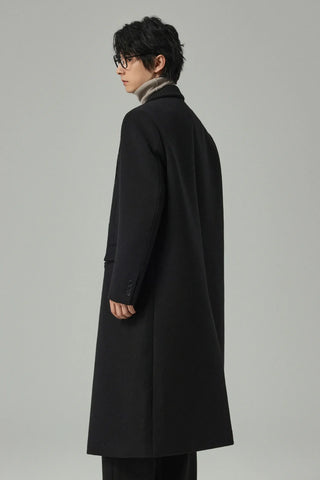 double-breasted trench coat