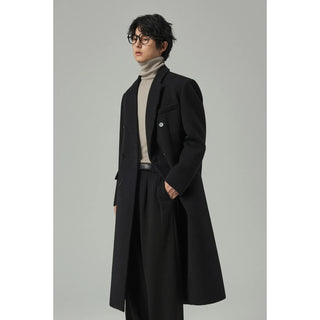 double-breasted trench coat