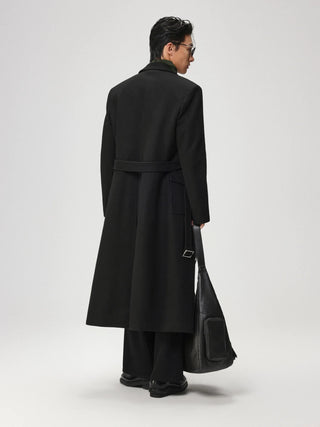 double-breasted coat