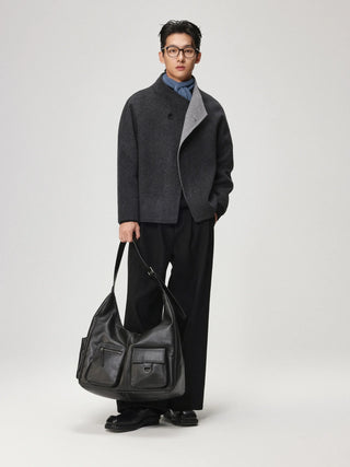 stand collar jacket