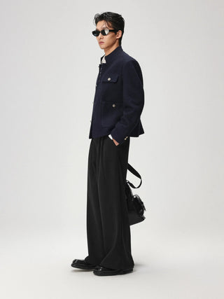 stand collar jacket