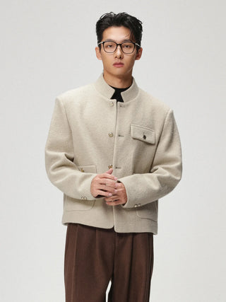 stand collar jacket