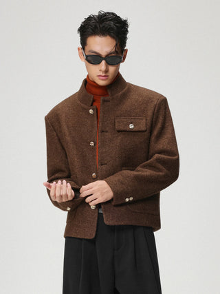 stand collar jacket