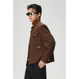 stand collar jacket