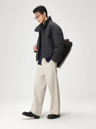 stitched down jacket