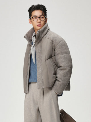 stitched down jacket