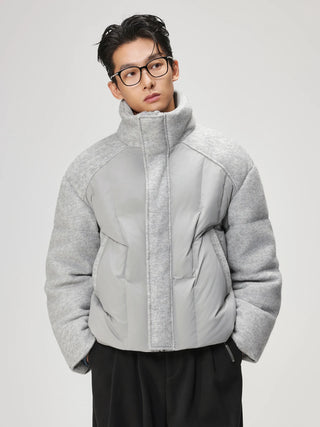 stitched down jacket