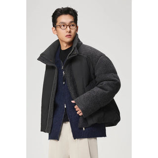 stitched down jacket