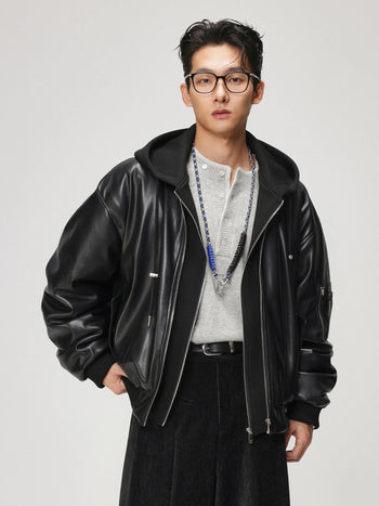 motorcycle leather jacket