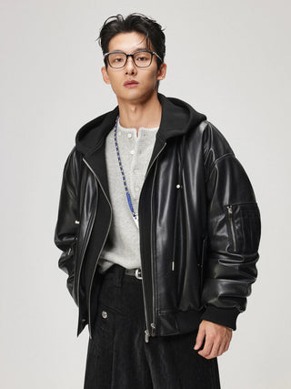 motorcycle leather jacket