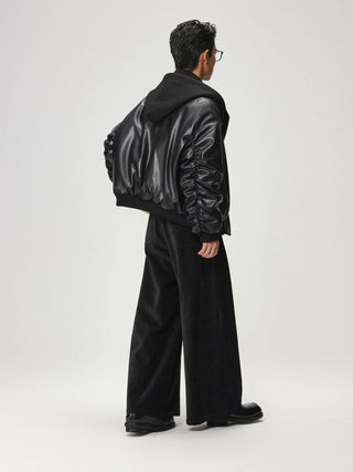 motorcycle leather jacket