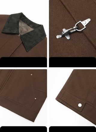 polo collar jacket