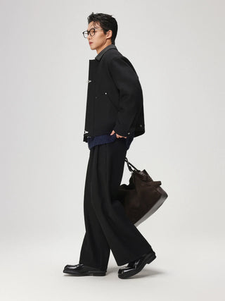 polo collar jacket