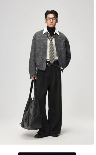 stand collar jacket