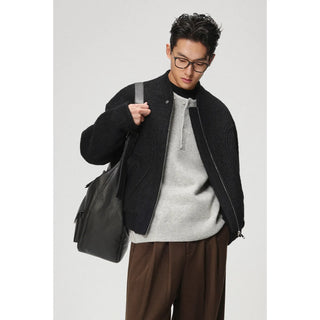 stand collar jacket