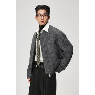 stand collar jacket