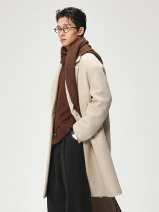 wool midi coat