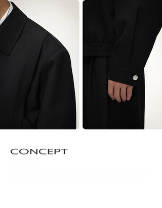drop shoulder jacket