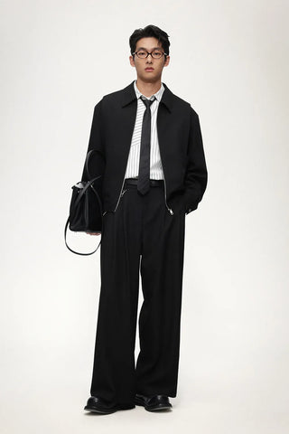 drop shoulder jacket