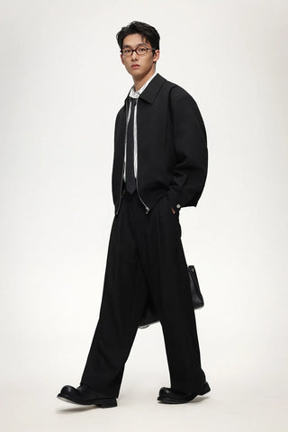 drop shoulder jacket