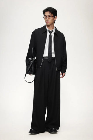 drop shoulder jacket
