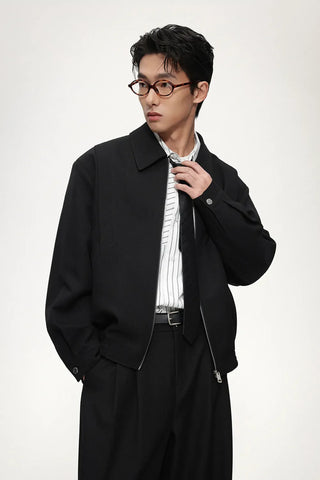 drop shoulder jacket