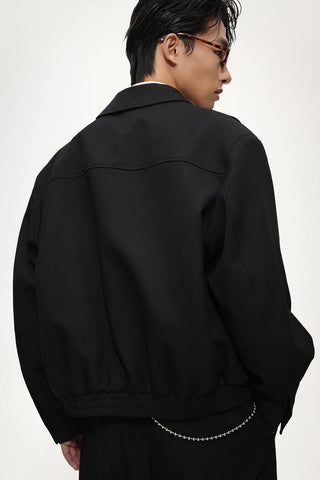 drop shoulder jacket