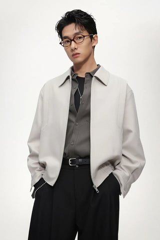 drop shoulder jacket