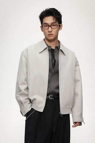 drop shoulder jacket